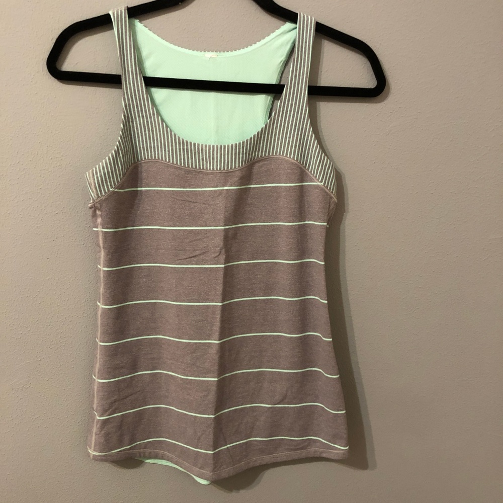 Lululemon Striped Tank Top